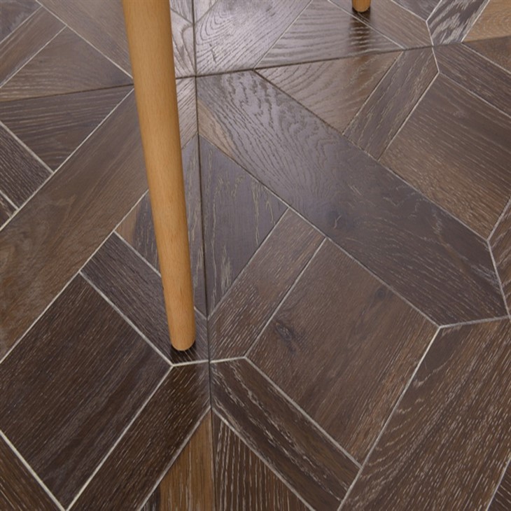 Oak Brown Color Parquet Engineered Wood Flooring