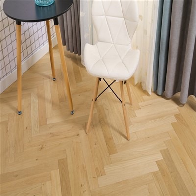 Oak Natural Color, pardoseală herringbone